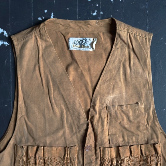 Vintage Black Sheep Hunting Vest - Picture 2 of 13